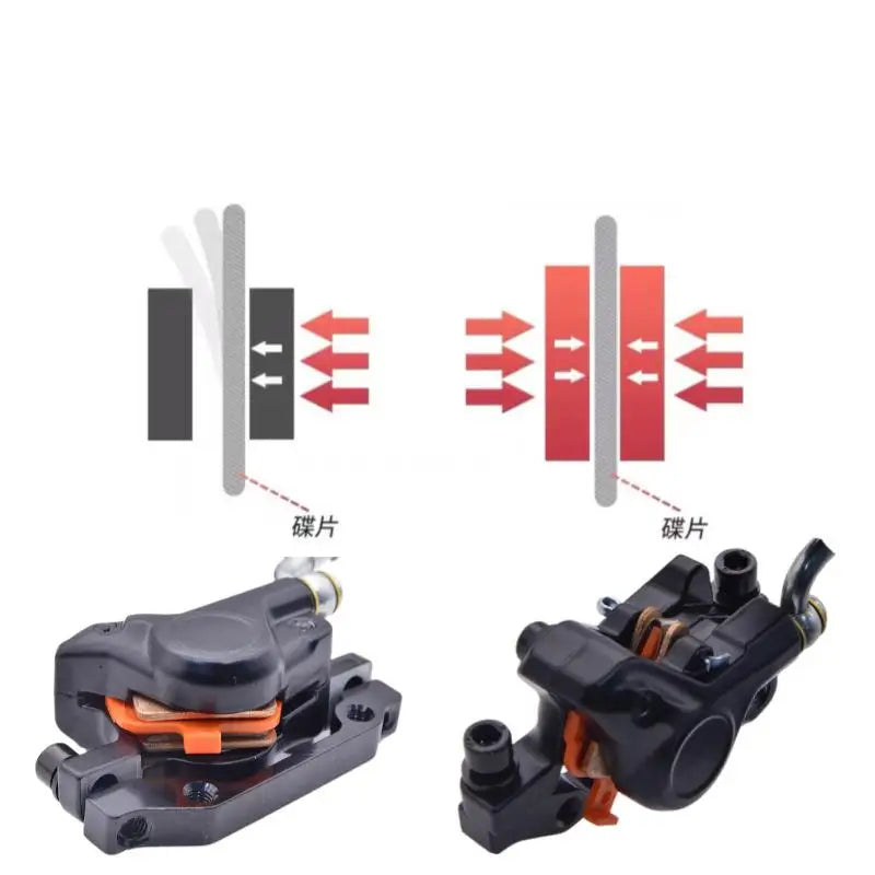 Original E-bike Brake Hydraulic Disc Cut Off Power Brake XOD 2Pin Waterproof Plug DIY Assembly Ebike Scooter Front Rear Brakes