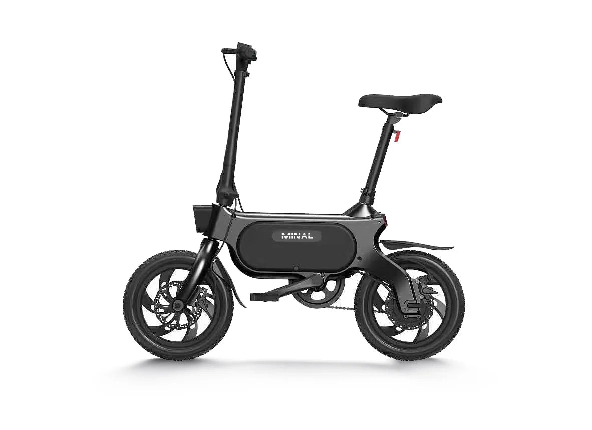 Portable Commuter Ebike 48V 250W 12.5Ah Mini Electric Bicycle Adult Urban City Riding Transportation Outdoor Cycling Gear