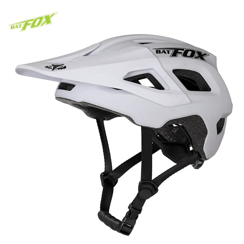 BATFOX Mountain Bike Helmet Can install a sports camera Electric Cycling Gear Safety Cap Men Women bat fox MTB Bicycle Helmets