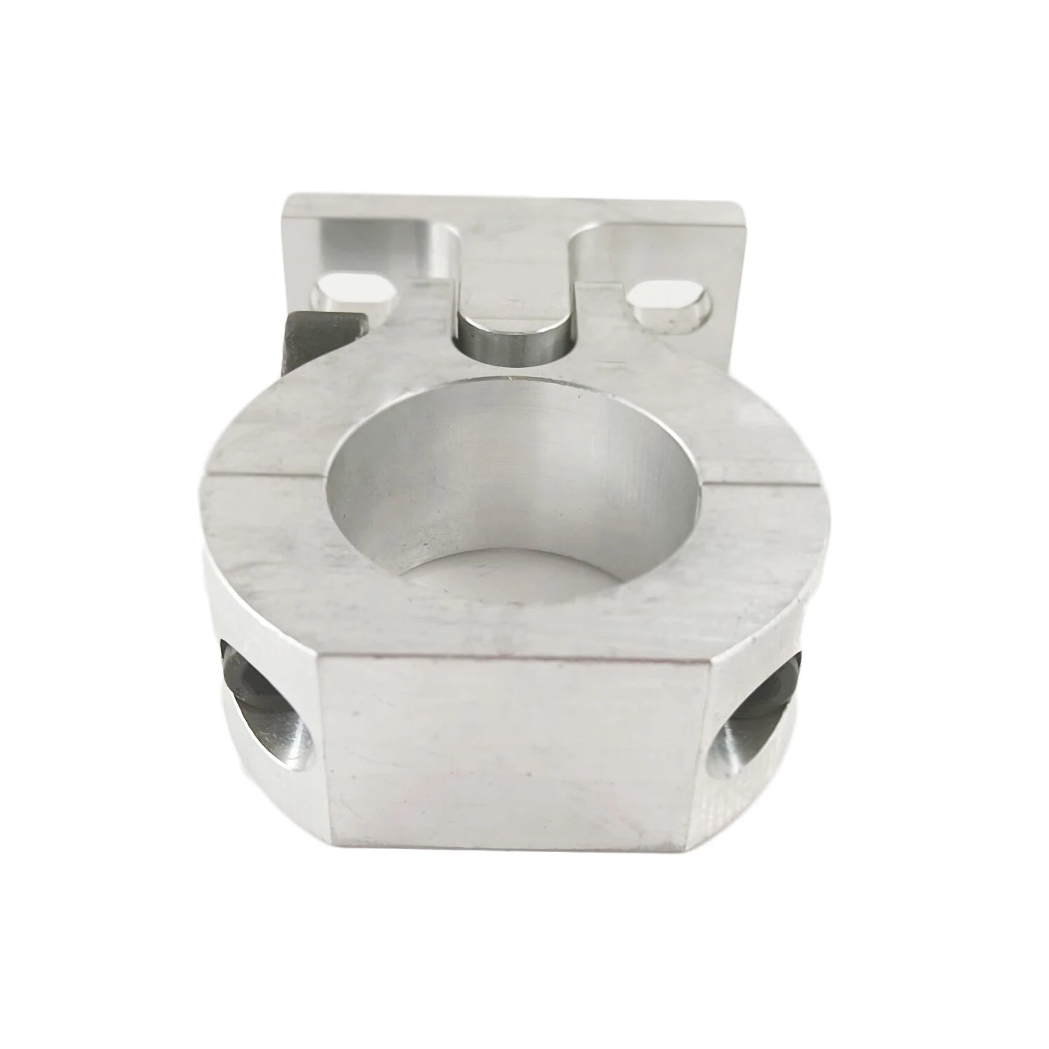 Silver CNC Universal Motor Mount 1.65in for 3.4L Felt Faker Gas Frame Gas Motorized Bicycle
