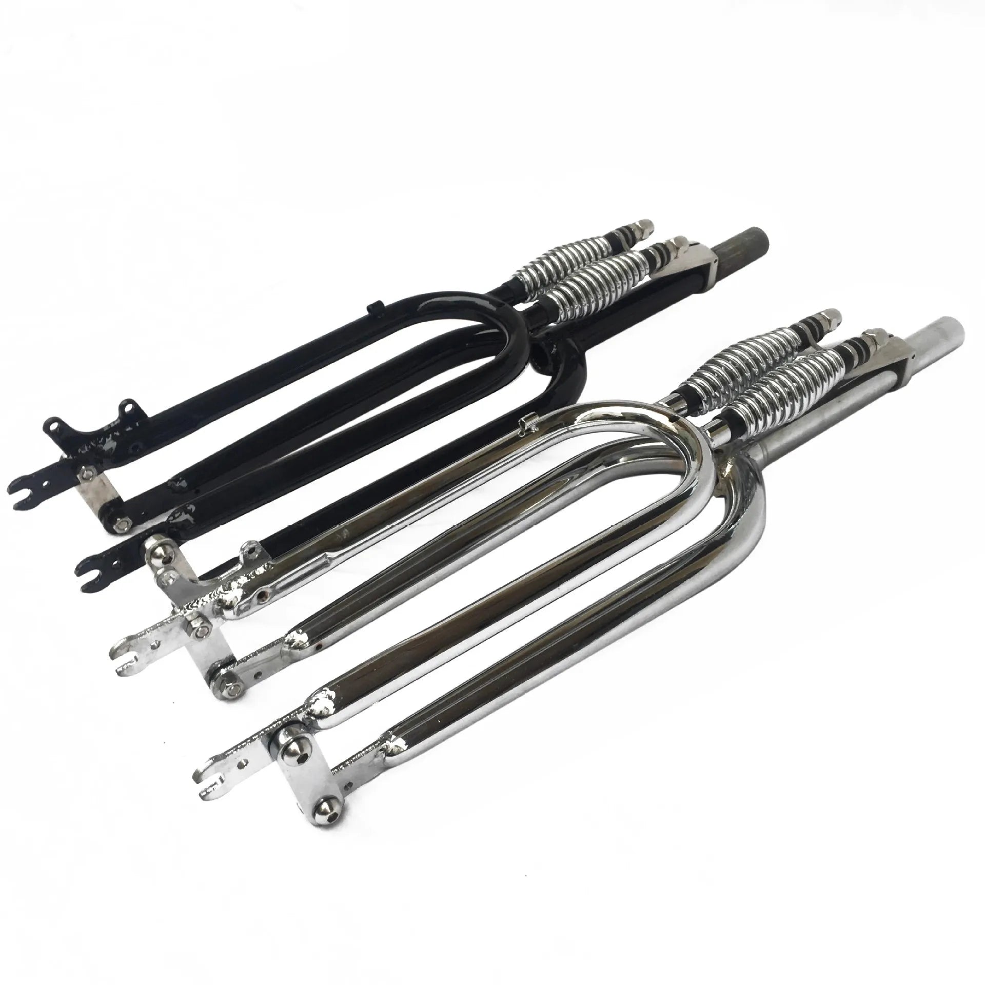 Classic Retro Bicycle Disc Brake Parts Accessory Components Front Fork 20/24/26/29 Bicycle Low Rider Dual Spring