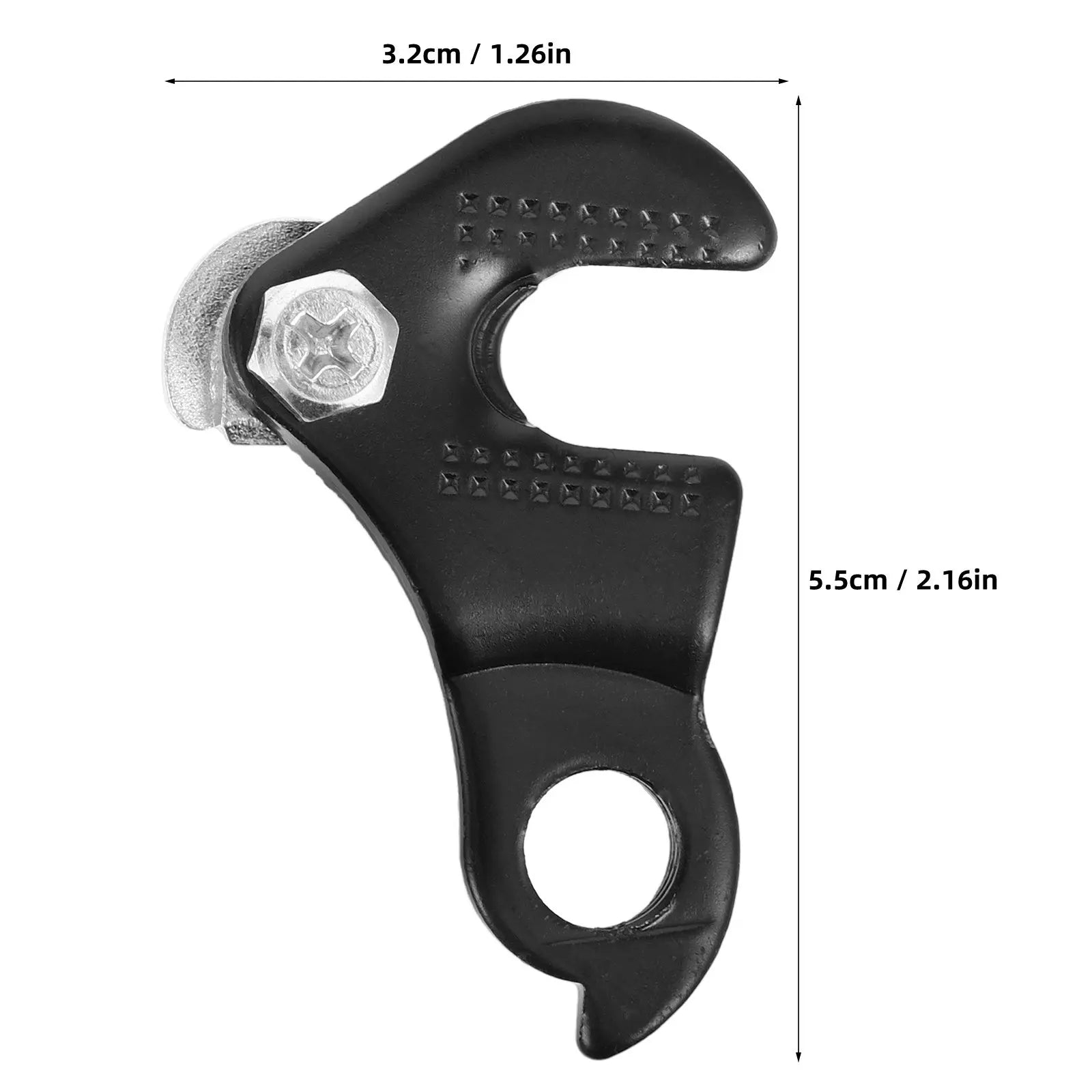 Mountain Bike Iron Rear Derailleur Hanger Frame Tail Hook Part Solid Durable Cycling Gear Accessory Vintage Light Switch