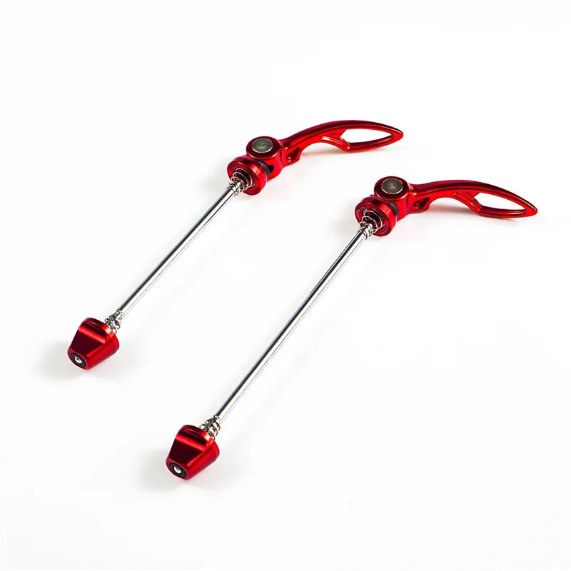 CNC Quick Release Skewer Set For Front Rear Hub Wheels QR Aluminum Alloy 100/130/135mm Axles Fits Road MTB Bicycle Parts