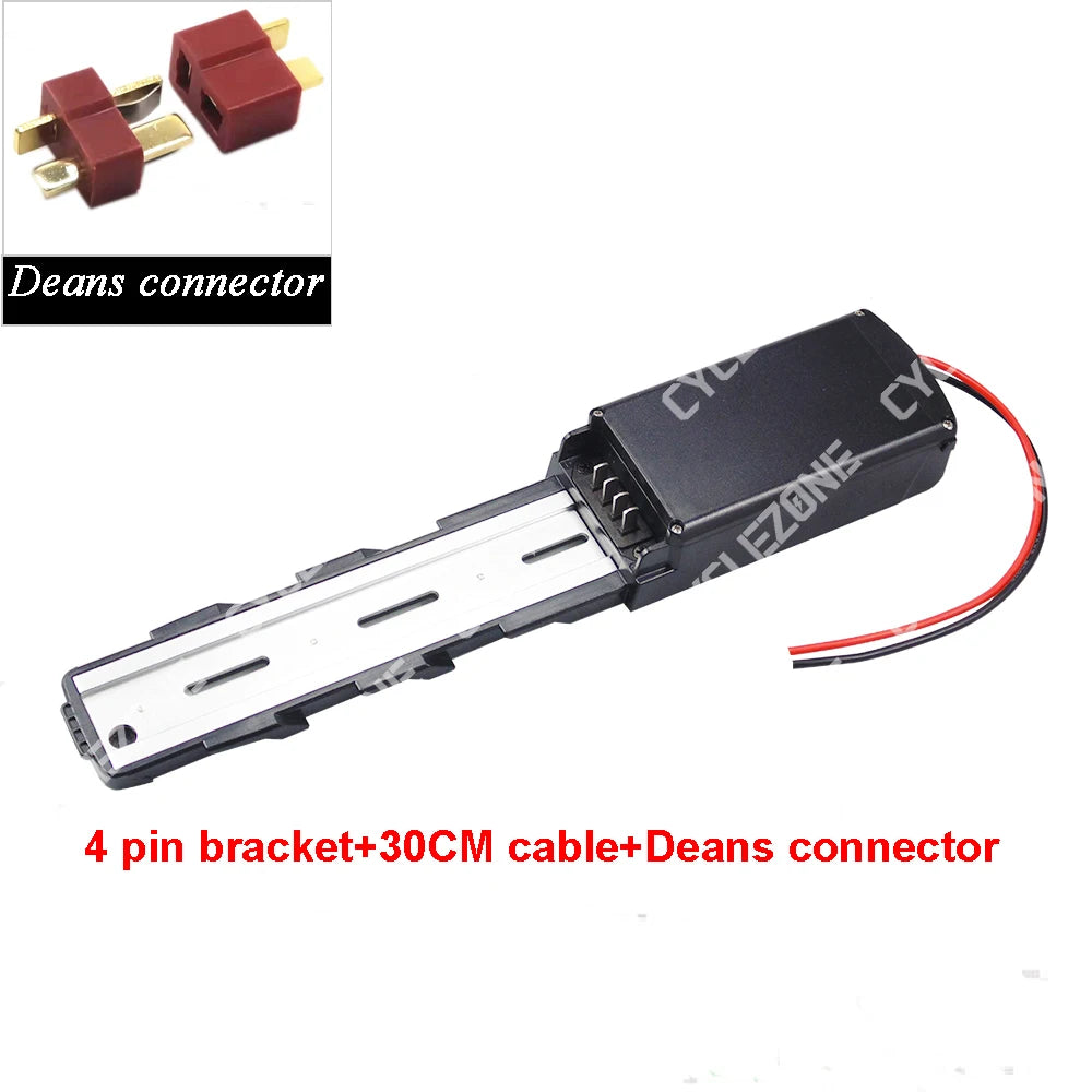 Ebike Battery 4 Pin Bracket 5 Pin Mounting Plate Rail for Onesport ONES3 Hitway Colorway Funhang EB-M1 Electric Bike