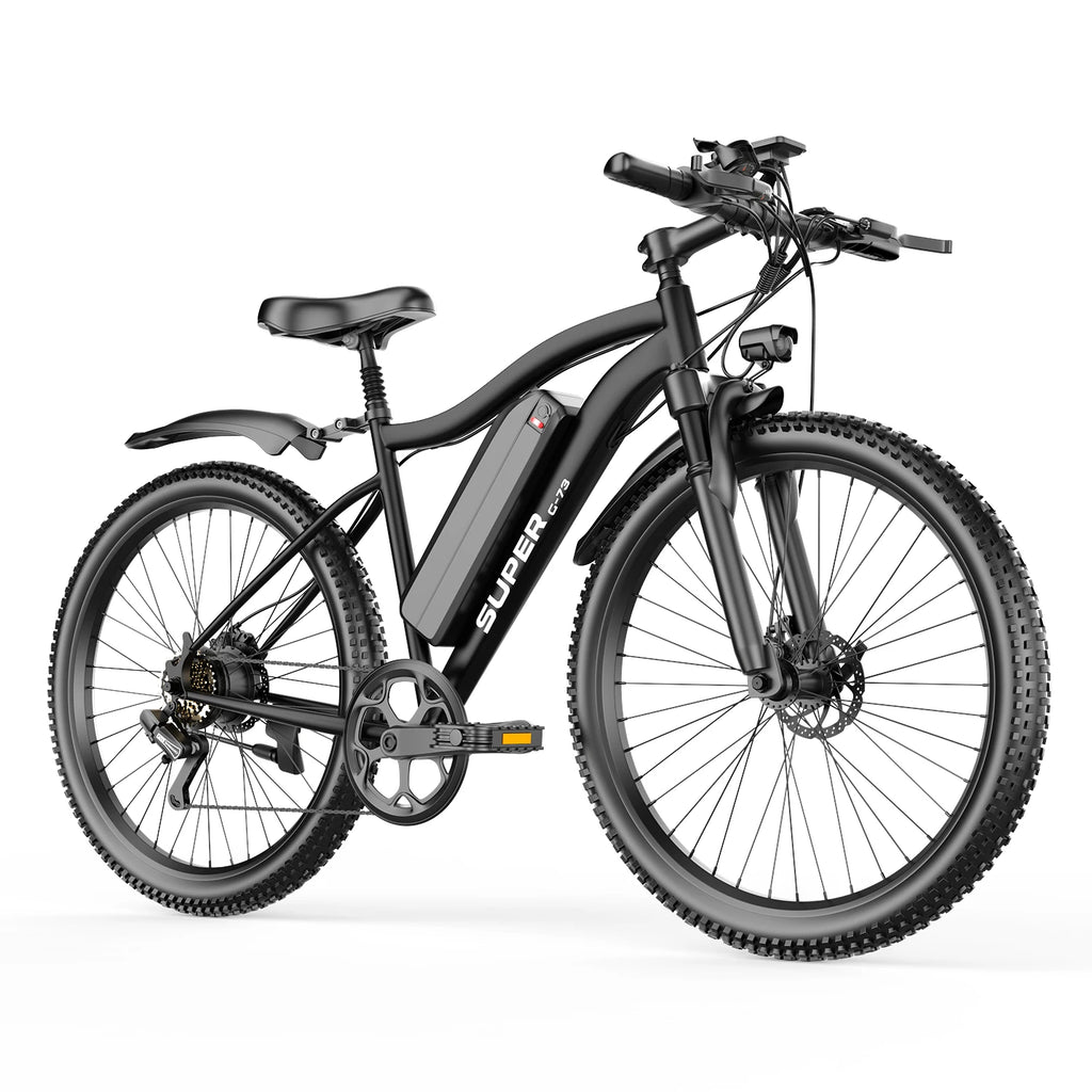 UPlee G73 Adults Electric Bike 740W Motor Electric Bicycle 48V 13AH removable battery e bike 26"Tire Mountain Electric Dirt Bike