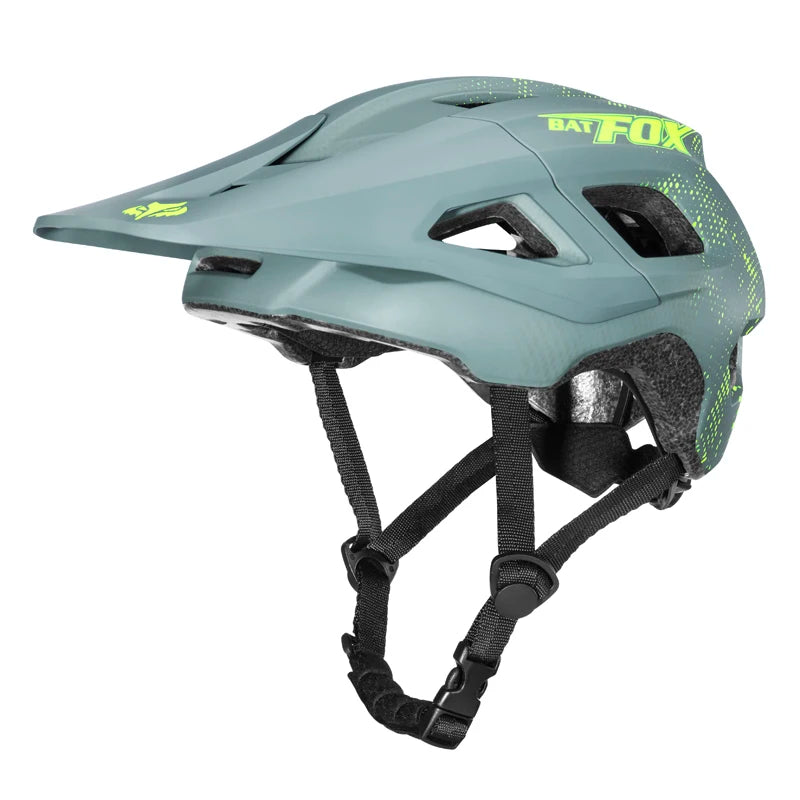 BATFOX Mountain Bike Helmet Can install a sports camera Electric Cycling Gear Safety Cap Men Women bat fox MTB Bicycle Helmets