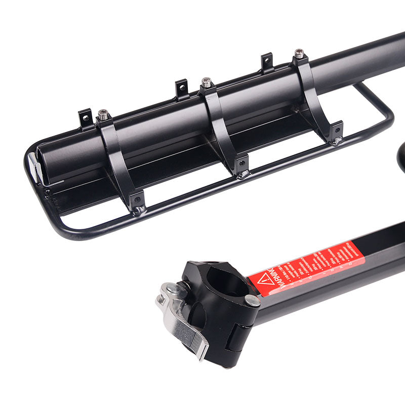 Quick-Release Aluminum Bicycle Rack for Mountain Bikes