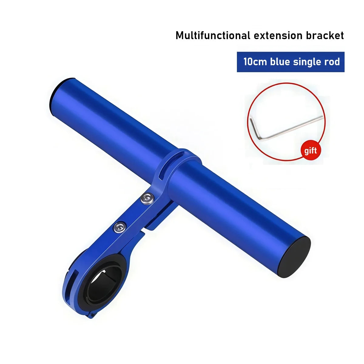 10/20/30cm Motorcycle Handlebar Extender Bracket Bike Bicycle Scooter Parts Mobile Phone Holder Support Headlight Mount Stand