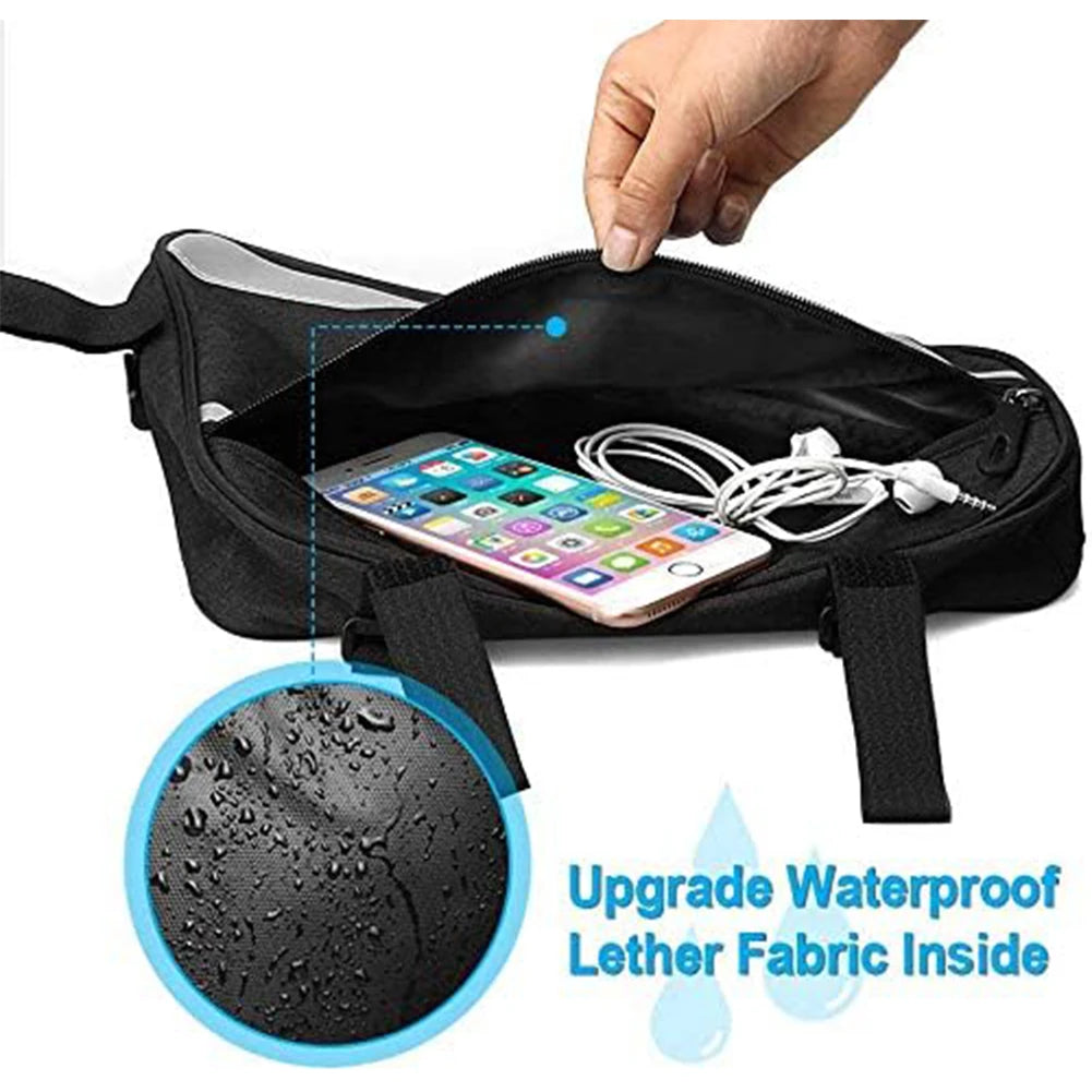 Bike Triangle Frame Bag - Bicycle Storage Bag Bike Accessories Road Mountain Cycling Saddle Pouch Bag Bicycle Accessories Bag