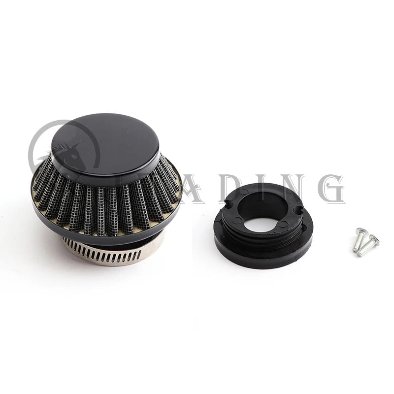 47cc 49cc 2-Stroke Air Filter with Connector for Pocket Bike, Mini Quad ATV & Go Kart