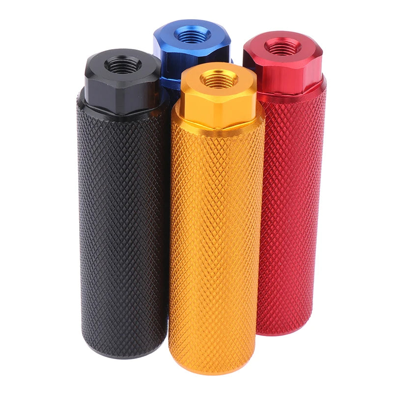 /KQM/1Pcs Alloy Foot Stunt Peg For BMX Bike Fit 3 8 Inch Axles Bike Pegs Anti Skid Lead Rest Pegs Bicycle Accessories
