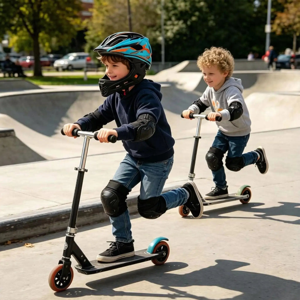Kids Bike Helmet Safety Hard-shell Hat Road Bike Full Face Helmet For Kid Boys Girls Children Skateboarding Roller Skating