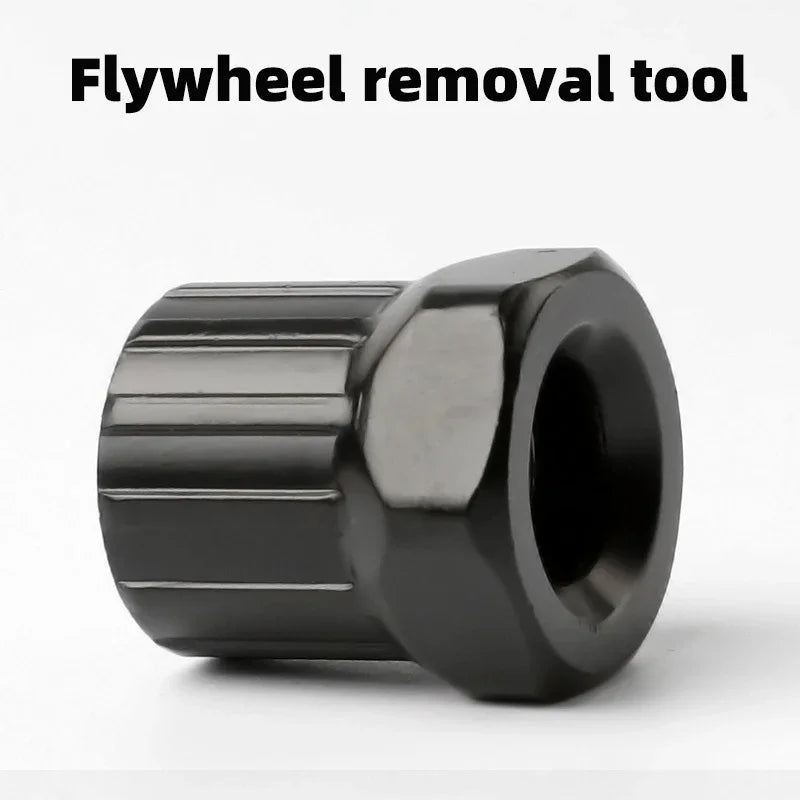 Cycling Bike Cassette Tool - Freewheel Removal & Installation Kit for Bicycle Repair, Durable Steel