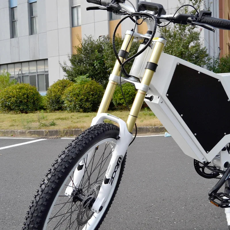 1000W 48V Fat Tire Electric Mountain Bike for Adults – Beach Cruiser E-Bike with Big Tires