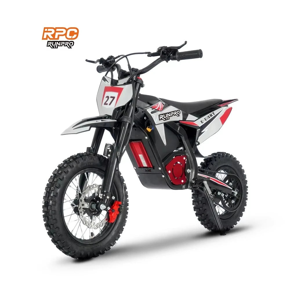 Lightweight Design2026 New Arrival Kids 14/12 12/10 Inch Off Road E-Dirt Bike 48V 1300W 1800W Pit Bike Fun Bikes With CE Approv