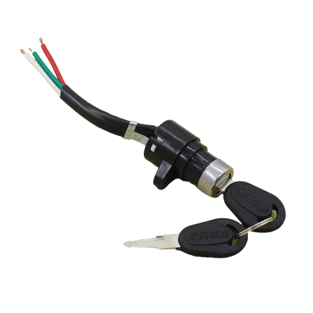 Universal Motorcycle & Ebike Ignition Switch Key Power Lock