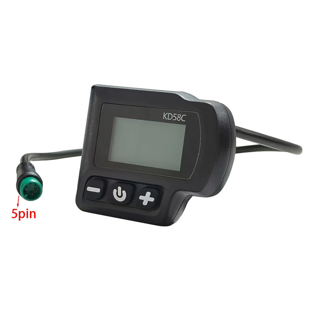 Electric Bicycle LCD Display KD58C 5pin 36V 48V Speed Controller For MTB Electric Scooter Engwe Bike Accessories
