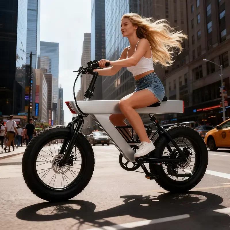 New Arrival 500W Adults Electric Bike Bicycle 48V 20 Inch Off-Road Tire Electric E Bikes City Mountain Ebike with