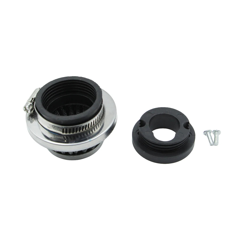 47cc 49cc 2-Stroke Air Filter with Connector for Pocket Bike, Mini Quad ATV, Dirt Bike & Go Kart