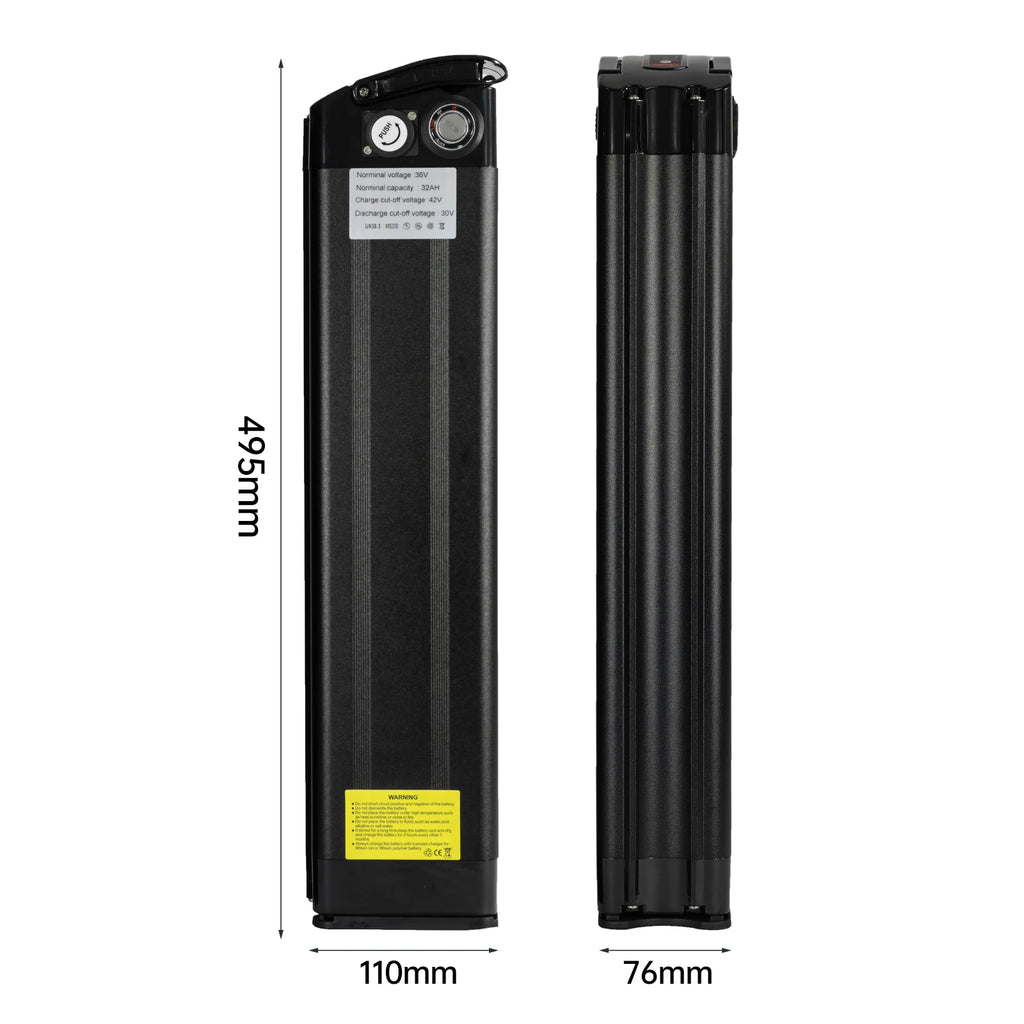 48v SilverFish Lithium ion ebike Battery Pack 20Ah 25ah 30Ah Replacement folding electric bike Akku for 500W 1000W Beach Cruiser