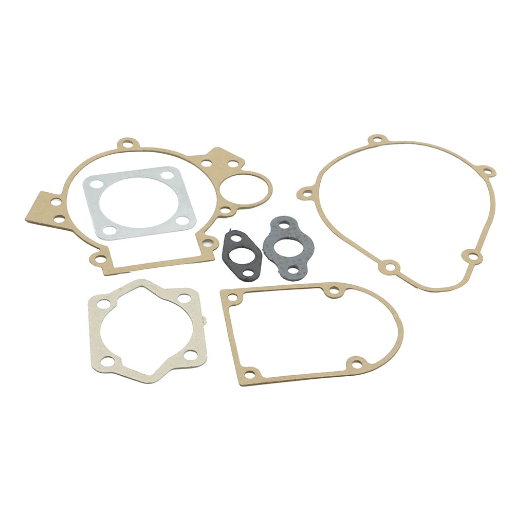 Gasket Kit For 2 Stroke 49cc 50cc 60cc 66cc 80cc 100cc Motorized Motorised Bicycle Push Bike Cylinder Crankcase Engine Motor