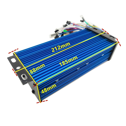 36V 48V 60V 72V 1000W 1500W 2000W Universal Electric Bike Scooter Brushless Controller