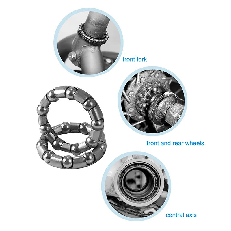 Bike Fork Headset Ball Bearing Bowl Sets Bicycle Handlebar Retainer Steel Lowrider Bikes Kids Bicycles Cycling Accessories