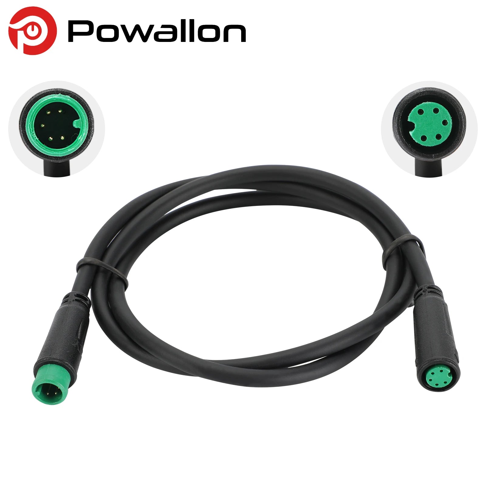 M8 Male Female Extension Cable for BAFANG E-Bike Motor | 2/3/4/5 Pin Conversion Connector Cable 60cm 90cm Ebike Accessories