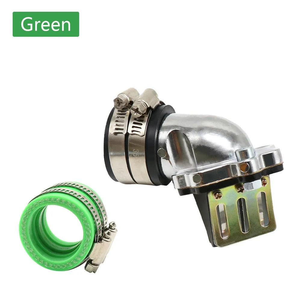 50cc 90cc 2-Stroke Carburetor Intake Manifold Pipe Adapter for Yamaha JOG50 JOG90