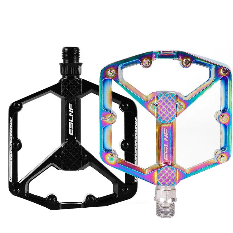 CNC Aluminum Anti-Slip MTB Road Bike Pedals – Wide Platform Bicycle Pedals
