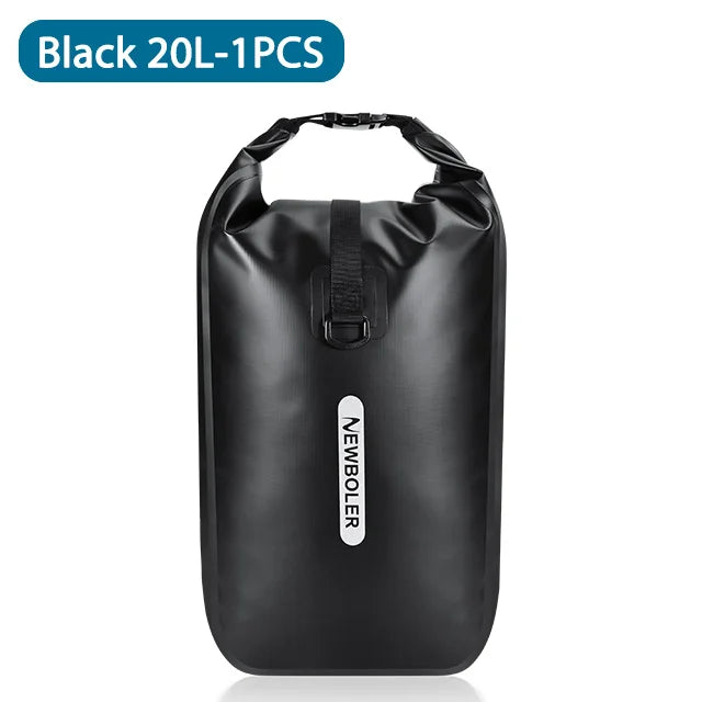 NEWBOLER 10L 20L Waterproof Cycling Bicycle Front Fork Bag Quick Release Bike Rear Seat Trunk Bag Bike Bag Bicycle Accessories