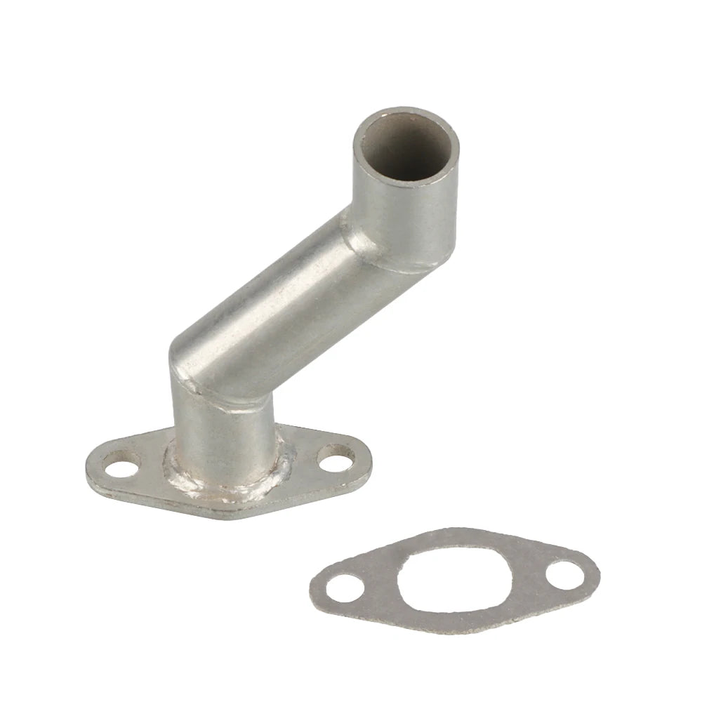 Bike 40mm Offset Long Intake Manifold W/Gasket For 49cc 60cc 66cc 80cc Motorized Bicycle Carburetor Parts