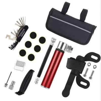 Bicycle Repair Tool Kit, 15-in-1/16-in-1 Multi-Function Puncture Repair Set for Bike Maintenance