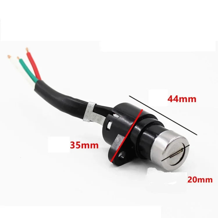 Universal Motorcycle & Ebike Ignition Switch Key Power Lock