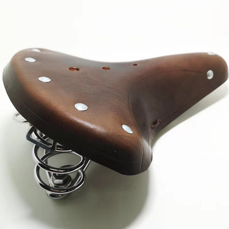 Cowhide Seat for Mountain Bicycle