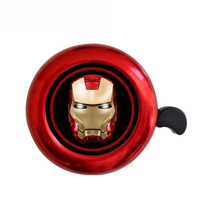 Marvel SpiderMan Bicycle Bell Cute Children MTB Bike Safe Warning Alarm Cycling Handlebar Bell Bicycle Horn Cycling Accessories