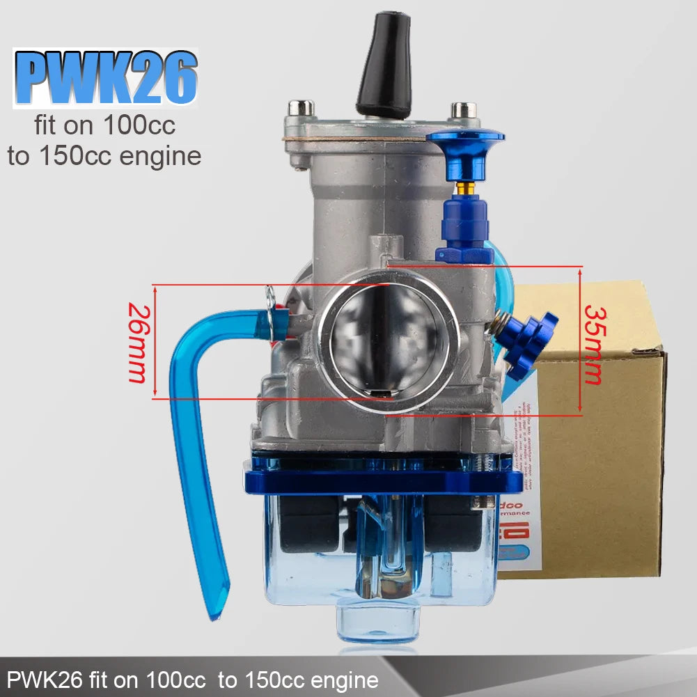 PWK 28-34mm Fuel-Saving Carburetor for 125cc-300cc ATV, Dirt Bike & Motorbike