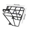 Mountain Road Bike Front Cargo Rack Bicycle Front Fork Luggage Bracket Adjustable Bike Side Mount Bag Stand Cycling Accessories
