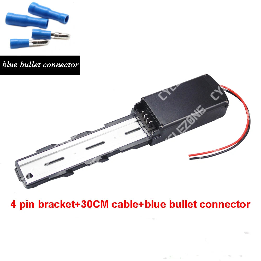 Ebike Battery 4 Pin Bracket 5 Pin Mounting Plate Rail for Onesport ONES3 Hitway Colorway Funhang EB-M1 Electric Bike