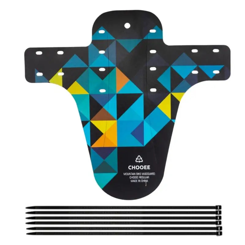 Chooee Bicycle Accessories Bike Fender Mudguard MTB Mountain Road Cycling Mud Guard Front/Rear Wheel Wing 1pcs PP5 Material
