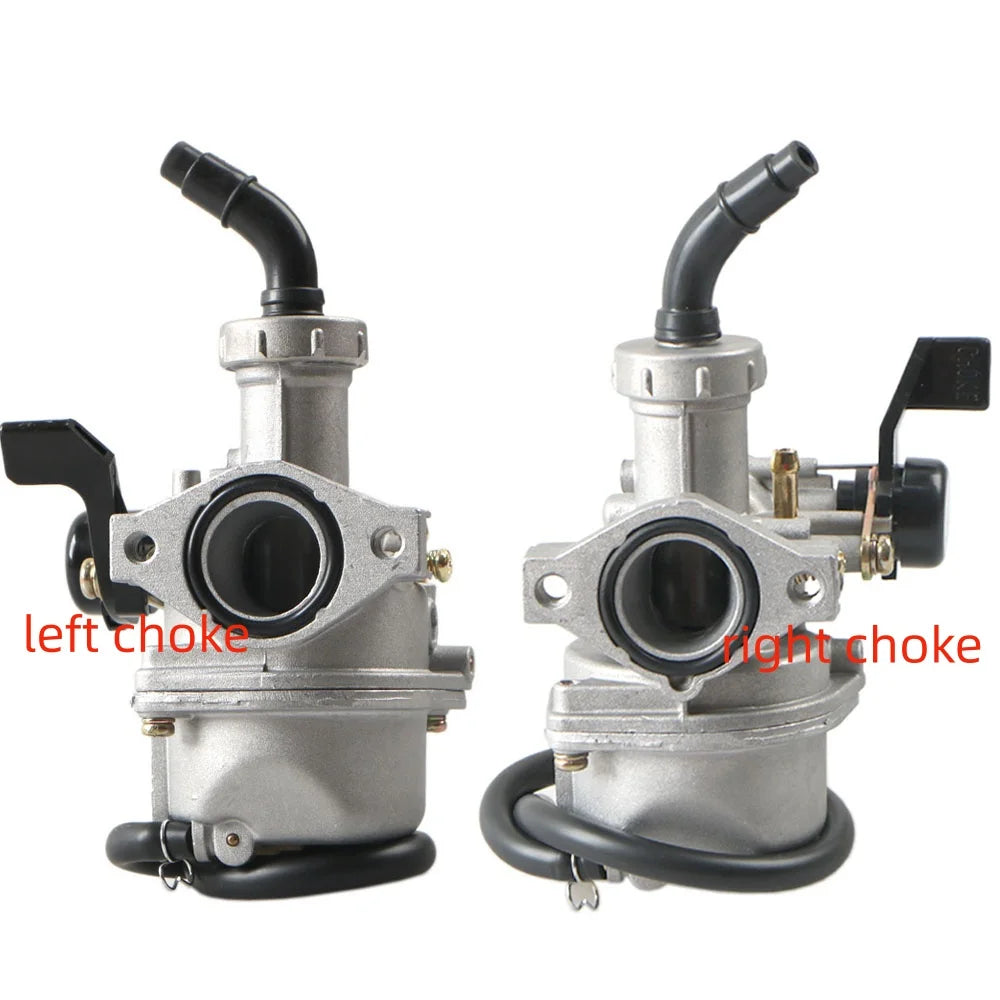 PZ22 Carburetor Kit with Air Filter, Manifold & Spark Plug for 110cc 125cc Pit Dirt Bike ATV