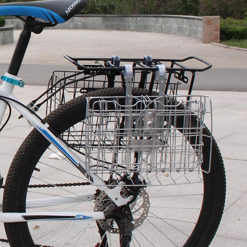 Metal Universal Bicycle Basket for Folding Bikes