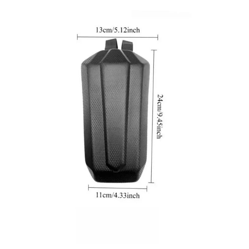 Scooter Bicycle Bag Big Skateboard Waterproof Hard Bag Shell Front Bag Capacity for Electric Cycling Phone Storage Accessories
