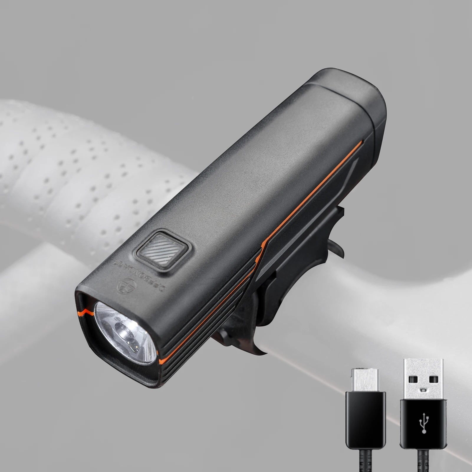 Bicycle Light Waterproof Bike Lamp Type-C Charging MTB Road Cycling Headlights High Lightness Daytime Safety Night Illumination