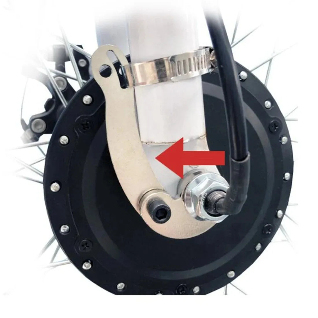 1/2Sets Electric Bicycle Accessories Universal E-Bike Electric Bicycle Torque Arm For Front Or Rear Use