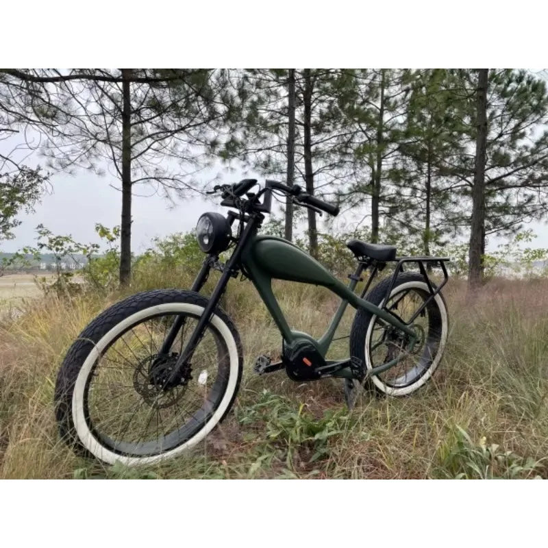 750W Commuter Electric Bike Integrated Battery Full Color LCD Display Adult Ebike