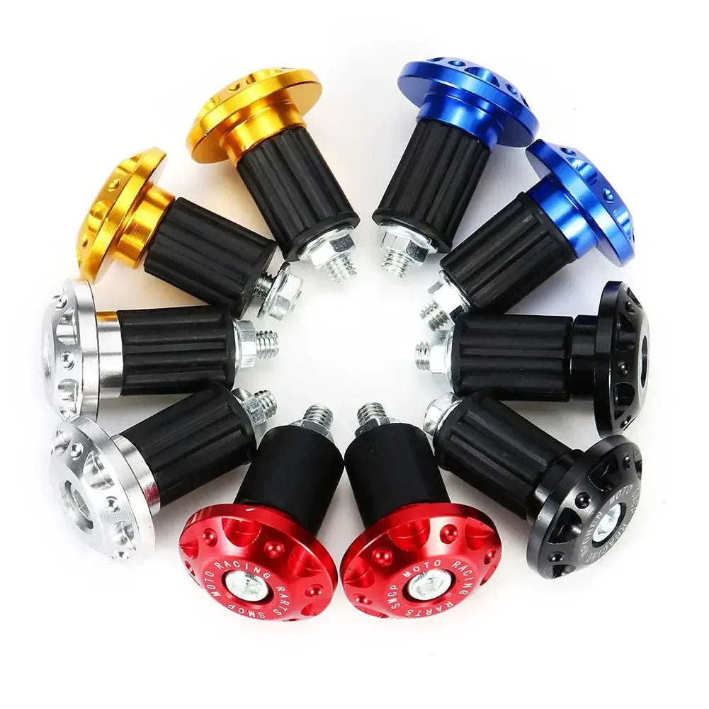 22mm CNC Handlebar Bar End Counterweight Grips for Dirt Bike & Motorcycle