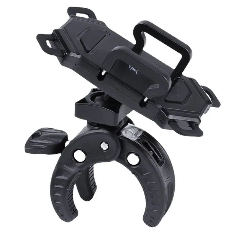 AEF5-1 PCS Mobile Phone Bracket Microphone Bracket Strap Anti-Slip Shock-Absorbing Outdoor Bicycle Bracket