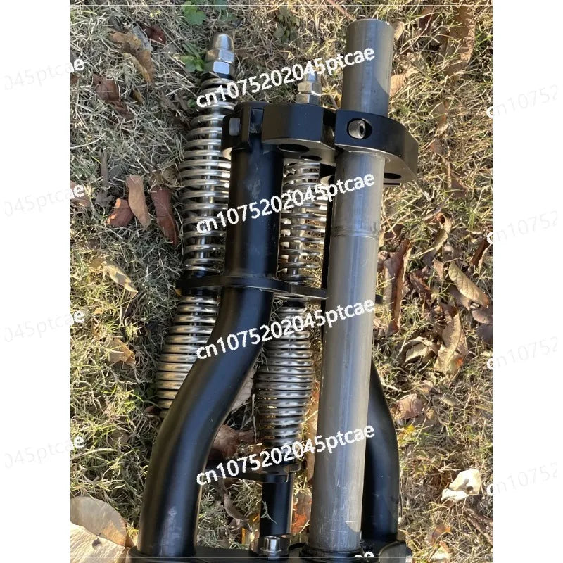 20x4.0 Double Springs Classic  Bicycle  Springer Fork Retro for 20" E Bikes Lowrider Fork Part Accessory Component