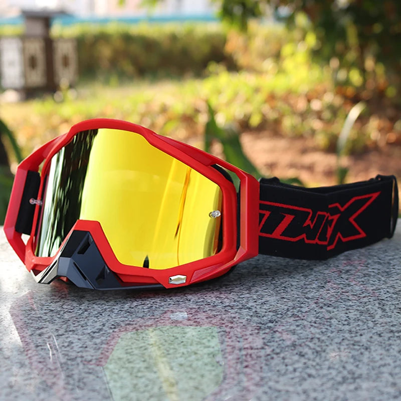 NEW Two-X Motorcycle Bike Goggles Motocross Racing ATV BMX MX Helmet Glasses Motorcross Off Road